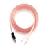 RCA Speaker Wire, Speaker Bare Cable to RCA Plug, Gold Plated RCA Connector High Level OFC Audio Cable Open End for Amplifiers Subwoofer - DIY, 2 M
